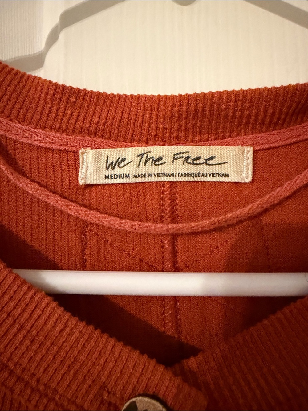 Free People We The Free "It's On" ribbed cardigan - size M - Picture 2 of 2